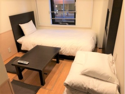 フラットルーム 2名様利用 (ベッド・お布団)　12㎡