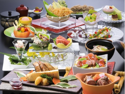 夕食一例（極み会席）