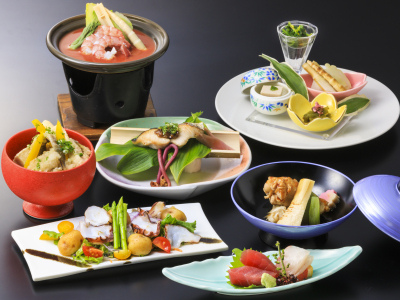 夕食一例（さとやま会席）