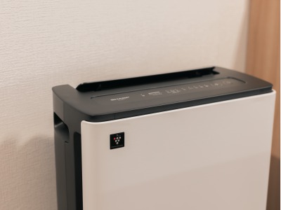 客室備品〜加湿空気清浄機〜