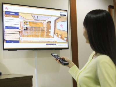 43型テレビ｜全客室に43型テレビを設置