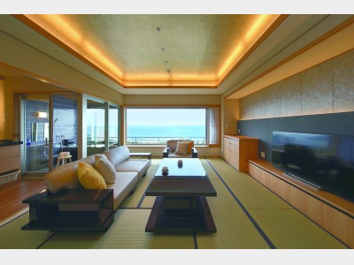 客室半露天風呂（一例）