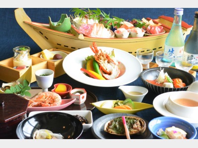 和会席！伊勢えび付き☆