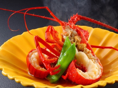 伊勢海老の具足煮