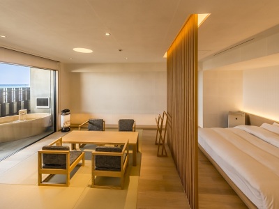 露天風呂付和洋室