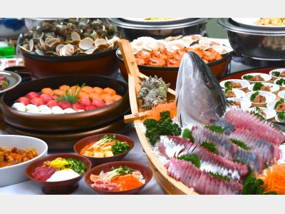 夕食バイキング（イメージ）