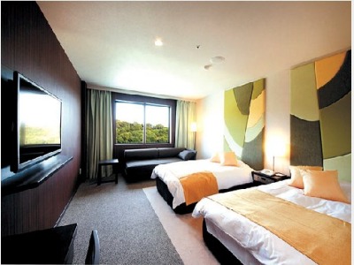 ラグジュアリーツイン(森林側)