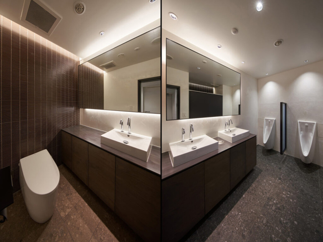 ホテルロイヤルガーデン木更津	 1階共用トイレ