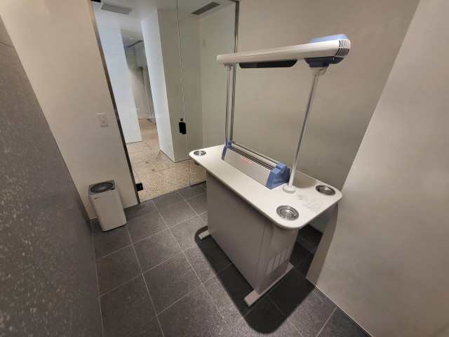 ホテルロイヤルガーデン木更津	 1階喫煙所