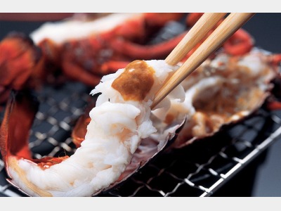 夕食イメージ（鬼殼焼き）