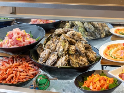ディナービュッフェ 海鮮丼