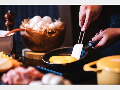 オムレツステーション（朝食イメージ）