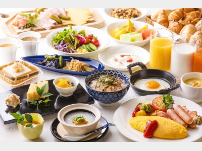 朝食ビュッフェ（イメージ）