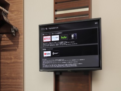 客室テレビ(スマートテレビ) 