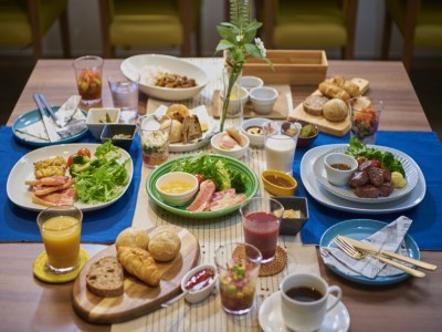 朝食ビュッフェ(盛り付けイメージ)