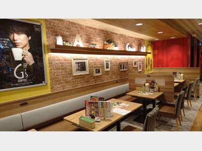 朝食会場　ガスト