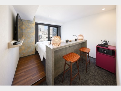 ＜客室＞【the b プレミア】18.5〜18.8平米カウンター付き