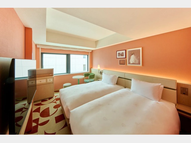 ザ　ロイヤルパークホテル　銀座６丁目 スタンダードツイン一例