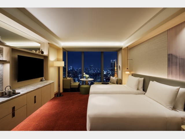 ミレニアム三井ガーデンホテル東京 客室一例（フェアモントゴールド ベイビュー ツイン）