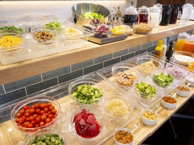 朝食ビュッフェ