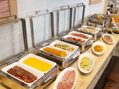 朝食ビュッフェ