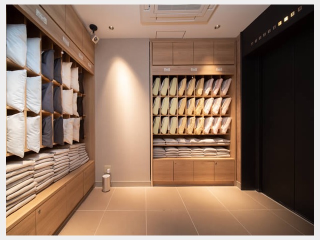 スーパーホテル品川・青物横丁 枕コーナー