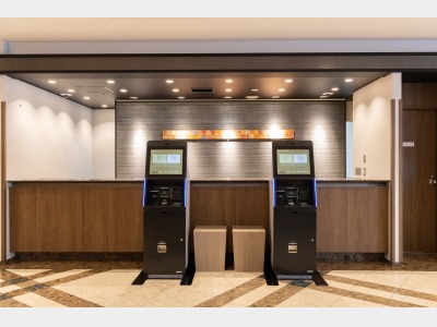 セルフチェックイン機