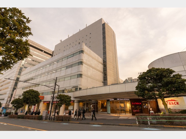 京急ＥＸホテル高輪 ホテル外観（夕方）