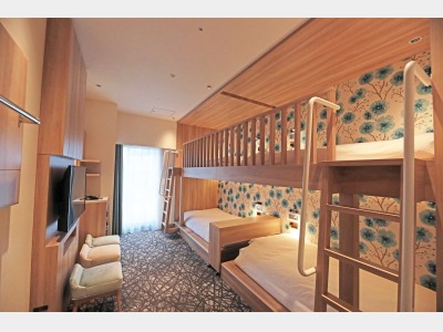 客室（ファミリールーム）1室４名　一例