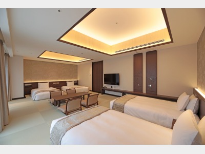 客室（和洋室４ベッド）1室４名　一例