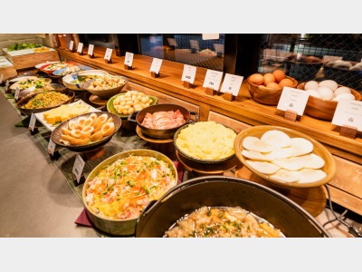 朝食ビュッフェ（イメージ）