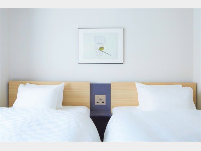 ルーム_ツインルームベッド