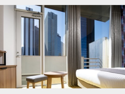 【禁煙】スーペリアビューツイン／昼間の眺望