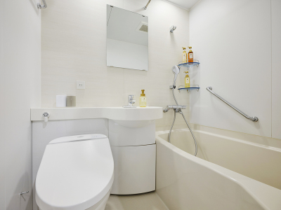 コンパクトツイン・スタンダードダブルルーム　バスルーム