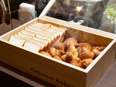 朝食ビュッフェ