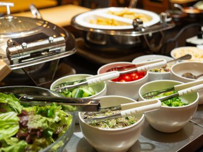 朝食ビュッフェ