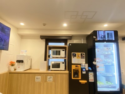 2階ラウンジ（ウォーターサーバー導入）