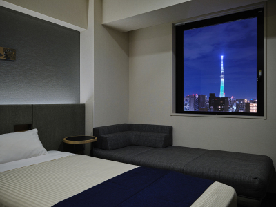 デラックスツイン（ソファベッド付）眺望イメージ