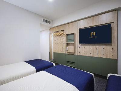 スタンダードツイン（ソファベッド付）※3名利用時イメージ