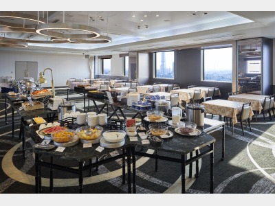 朝食会場25F「アジュール」