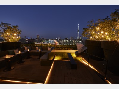 宿泊者専用ラウンジ