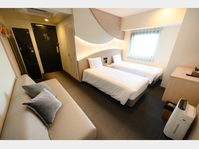 ツインエクストラ／トリプルルーム（ツイン+ソファベッド）