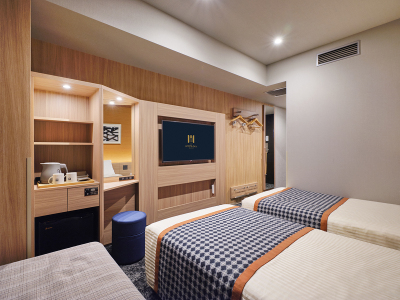 デラックスツイン（ソファベッド付き）