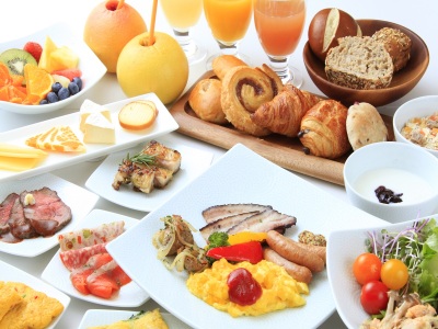 【朝食ビュッフェ】