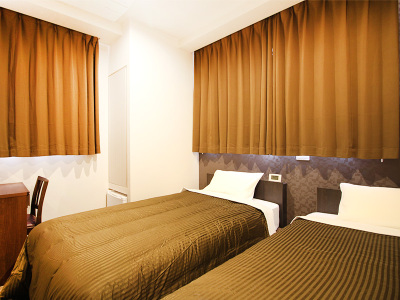 ツインルーム【100cm幅ベッド2台】