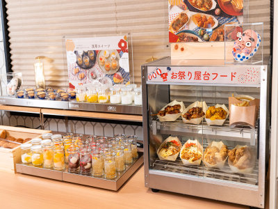 お祭り屋台フードと浅草スイーツ