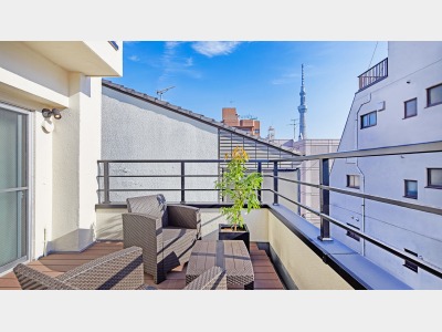 ツインルームテラス付き