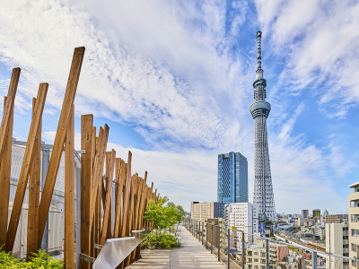 @rooftop｜東京スカイツリー®を目前に楽しめるルーフトップ。
