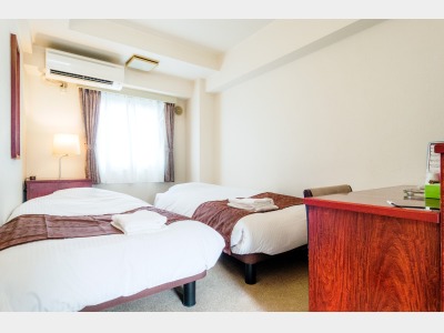 ツインルーム喫煙