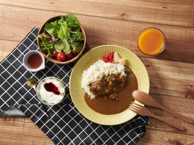 朝食メニュー(カレー)